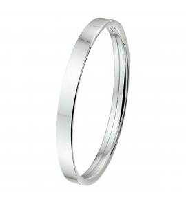 Zilver slavenband dop 5 mm vlak 60 mm - 3074770