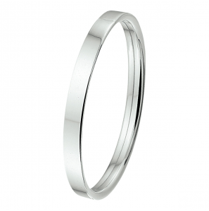 Zilver slavenband dop 5 mm vlak 60 mm - 3074770