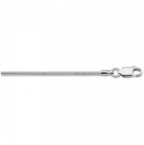 Zilver collier slang rond 1,6 mm 45 cm - 3074773