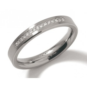 Boccia ring 0120-0455 met diam/bril 0.075 crt. W/SI - 3071529