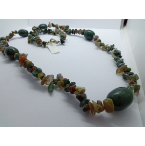 Edelsteen collier van echte stenen Agaat - 3072129
