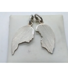 Zilver graveerplaat breekhart - 3070294