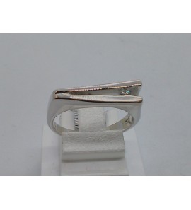 Zilver dames ring met zirkonia - 3077495