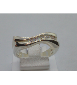 Zilver dames ring met zirkonia - 3072290