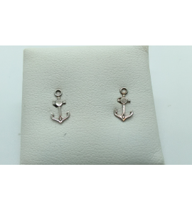 Zilver oorknop anker - 3074139