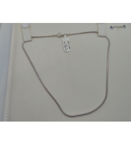 Zilver slangcollier 1.9 mm 38 cm - 3079803
