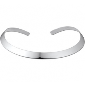 Zilver span-collier glans 7-11 mm 42 cm - 3081835