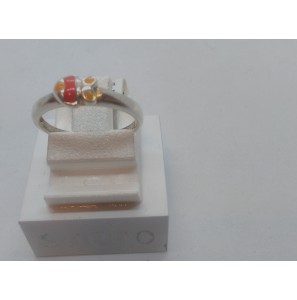 Zilver kinderring met beestje email - 3081740
