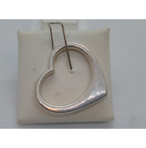 Zilver swing hart 27 mm - 3081920