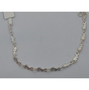 Zilver kinderarmband figurtjes 14 cm - 3081763