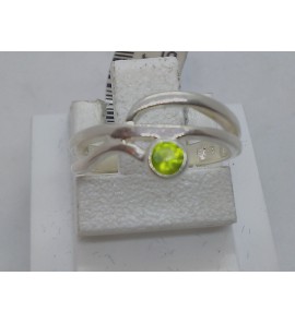 Zilver kinderring met kleur steen - 3081735