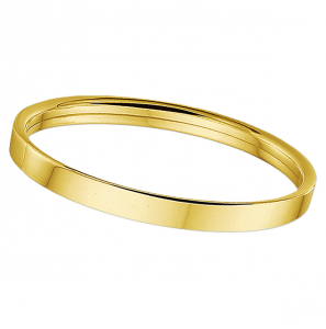 Goud slavenband dop vlak 5 mm 60 mm - 3081417