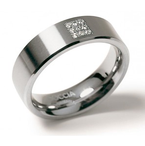 Boccia ring 0101-1362 met diam/bril 0.045 crt. - 3082801