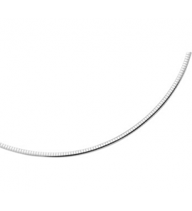Zilver Omega collier bol 4 mm 45 cm - 3081810