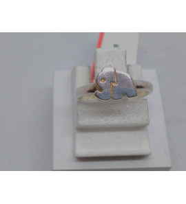 Zilver kinderring olifant - 3081901