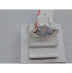 Zilver kinderring olifant - 3081901
