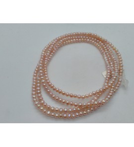 ZW parel collier 90 cm lavendel - 3086978