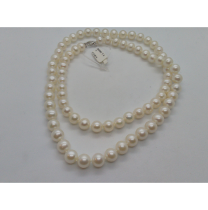 ZW parel collier 7-8 mm wit 60 cm - 3086989