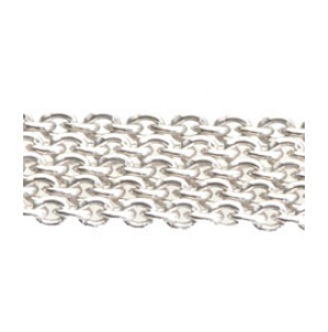 Close to mij Heart collier zilver 5-streng 45 cm 1-29 - 3085688