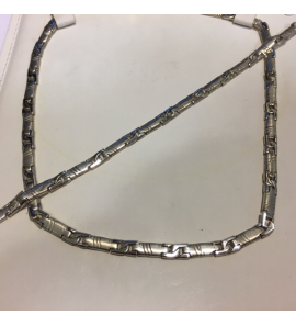Zilver Choker met armband mat-glans - 3091172