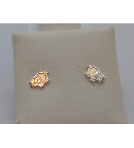 Zilver oorknop varkentje - 3090075