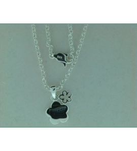 Sproet collier bloem 38-40 cm - 2081219
