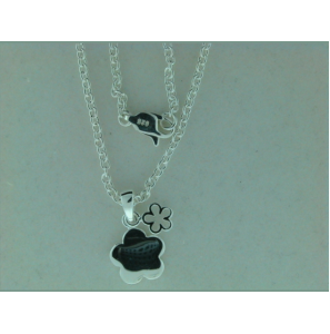 Sproet collier bloem 38-40 cm - 2081219