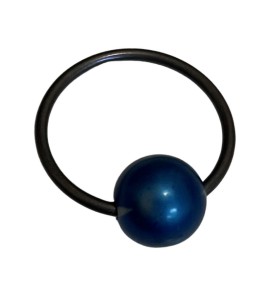 Titanium tepel piercing 17.5 mm bol 8 mm - 2080670