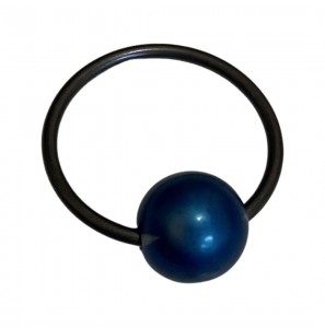 Titanium tepel piercing 17.5 mm bol 8 mm - 2080670