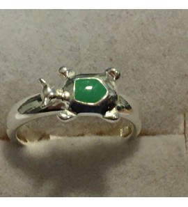 Sproet ring schildpad groen - 2083103