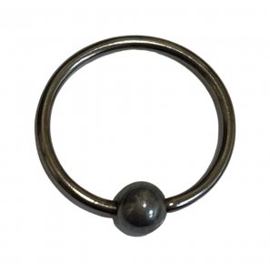 Zilver tepel piercing 15 mm bol 4 mm - 2080669