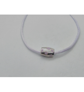 Sproet collier lila hanger bloem lila  39-43 cm - 2081216