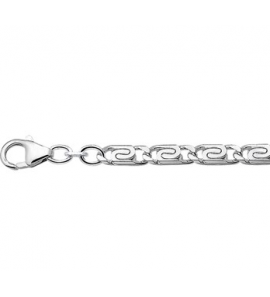 Zilver collier grieks 4,5 mm 60 cm - 3095374