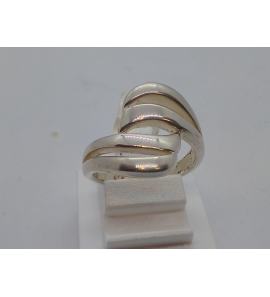Zilver dames ring poli - 3103568