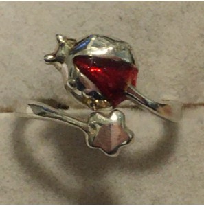 Sproet ring Kever bloem - 3093751