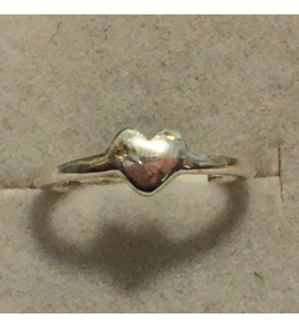 Sproet ring met hartje - 3093790