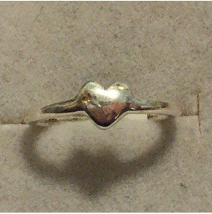 Sproet ring met hartje - 3093794