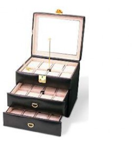 CLEMENT horlogedoos 24 horloges transp.deksel - 3094447