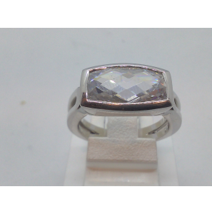 Zilver dames ring RH met zirkonia - 3097300