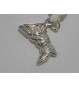 Zilver hanger/bedel laars - 12632