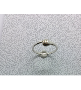 Zilver dames ring fantasie mt. 18½ - 3073062