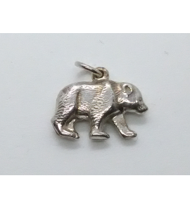 Zilver bedel beertje - 3071979