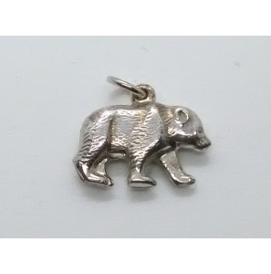 Zilver bedel beertje - 3071979
