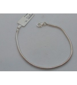 Zilver armband slang 2 mm 16 cm - 3060501