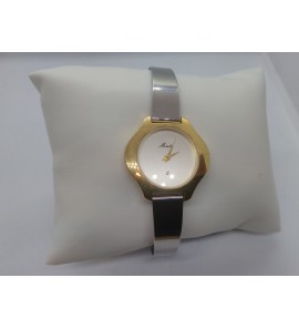 Monte dames horloge dble rond bnd stl - 2090647