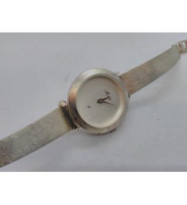Monte dames horloge spang zilver rond sat.lun - 2090659
