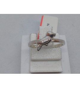 Zilver kinderring vogel - 3102387