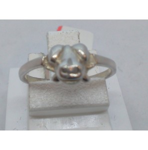 Zilver kinderring kikker - 3110036