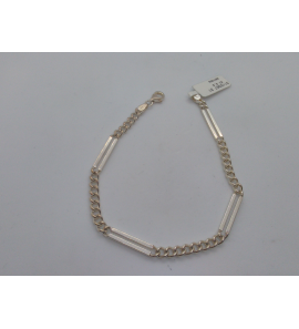Zilver armband gourmet =staaf 21 cm - 3110367