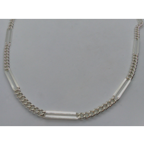 Zilver collier gourmet =staaf 60 cm - 3110370